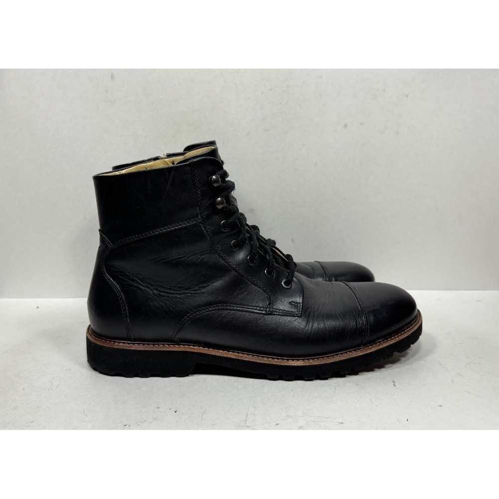 Samuel Hubbard Uptown Maverick Boot Men's Size 11.5 M Black Leather‎ Vibram